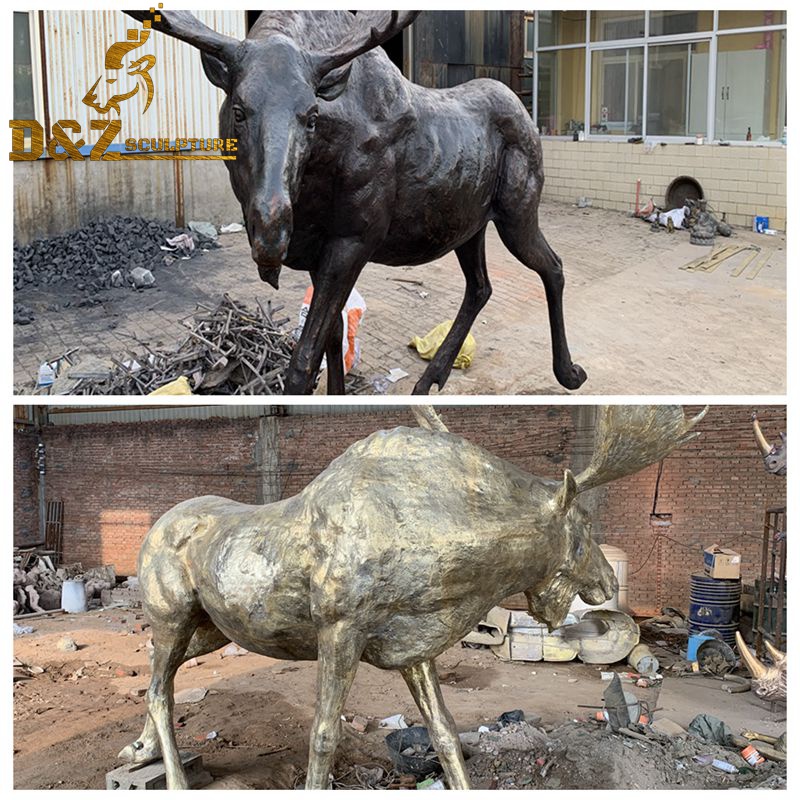 bronze horse sculpture