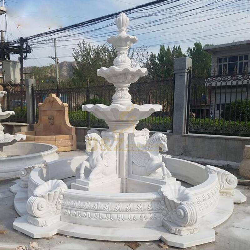 Roma Outdoor Garden Water Marble Fountain