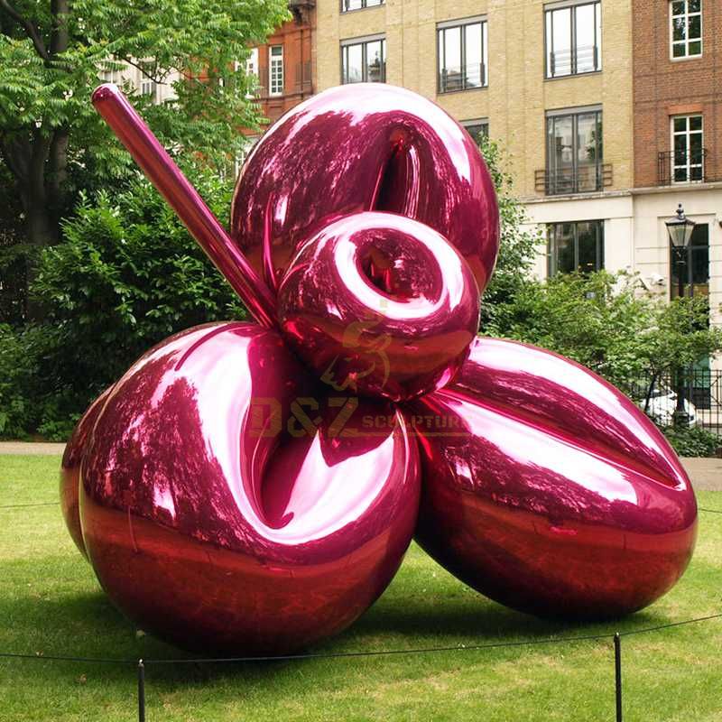 Jeff Koons balloon flower sculpture