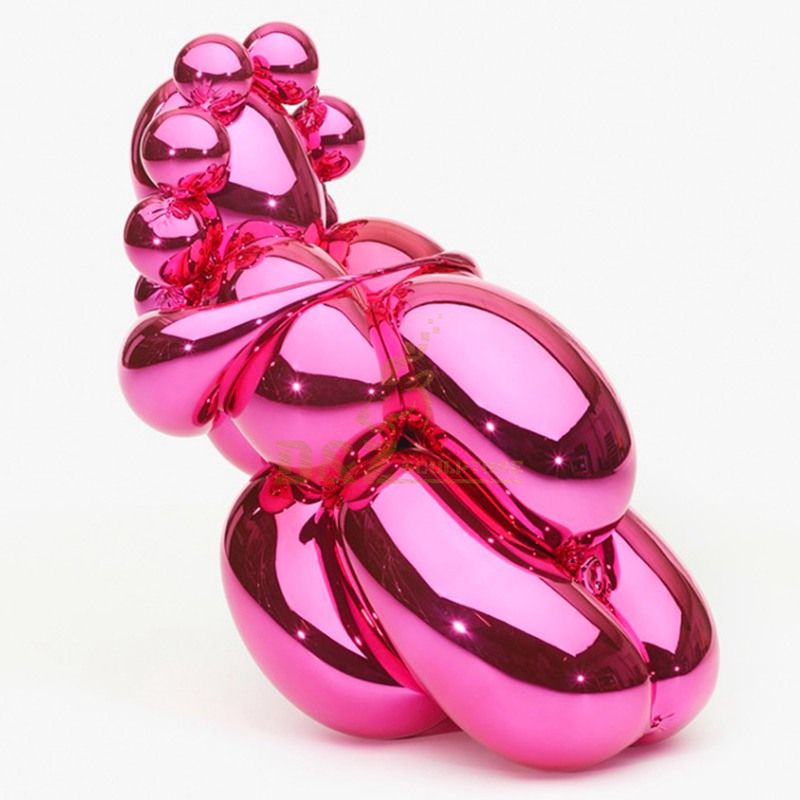 Garden decorative jeff koons metal flower sculpture