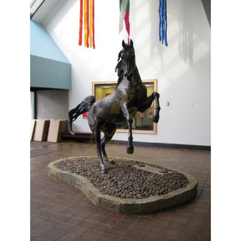 Custom Brass Bronze Horse Statue Arts Crafts Horse Sculpture