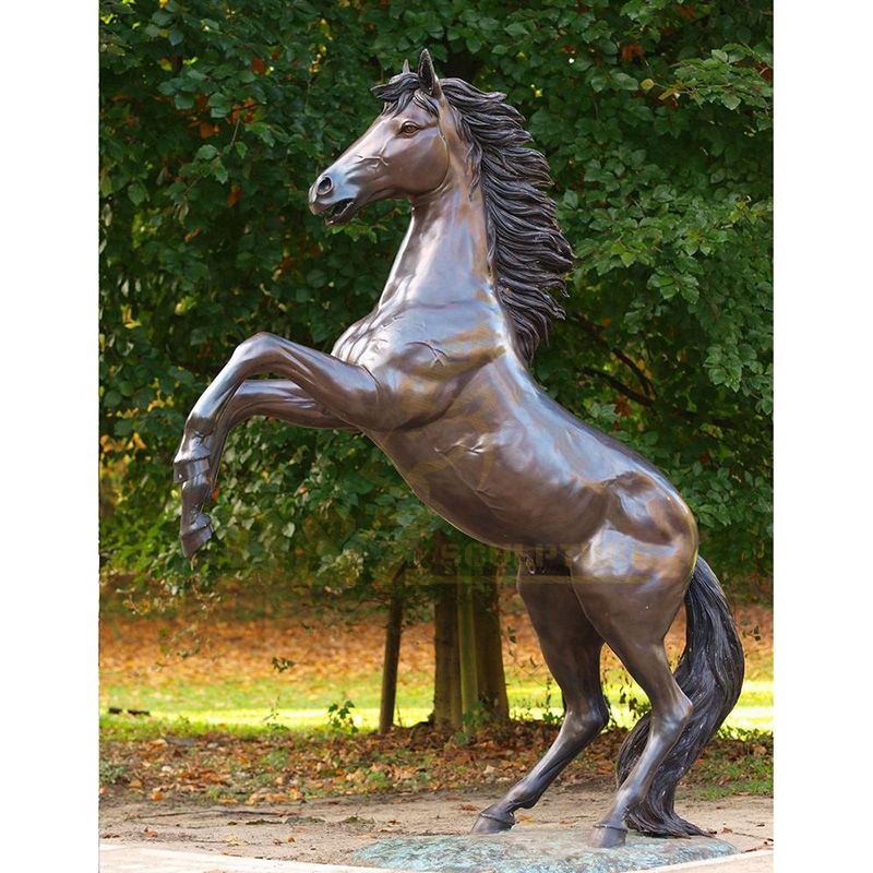 Directly Factory Garden Bronze Horse Statue