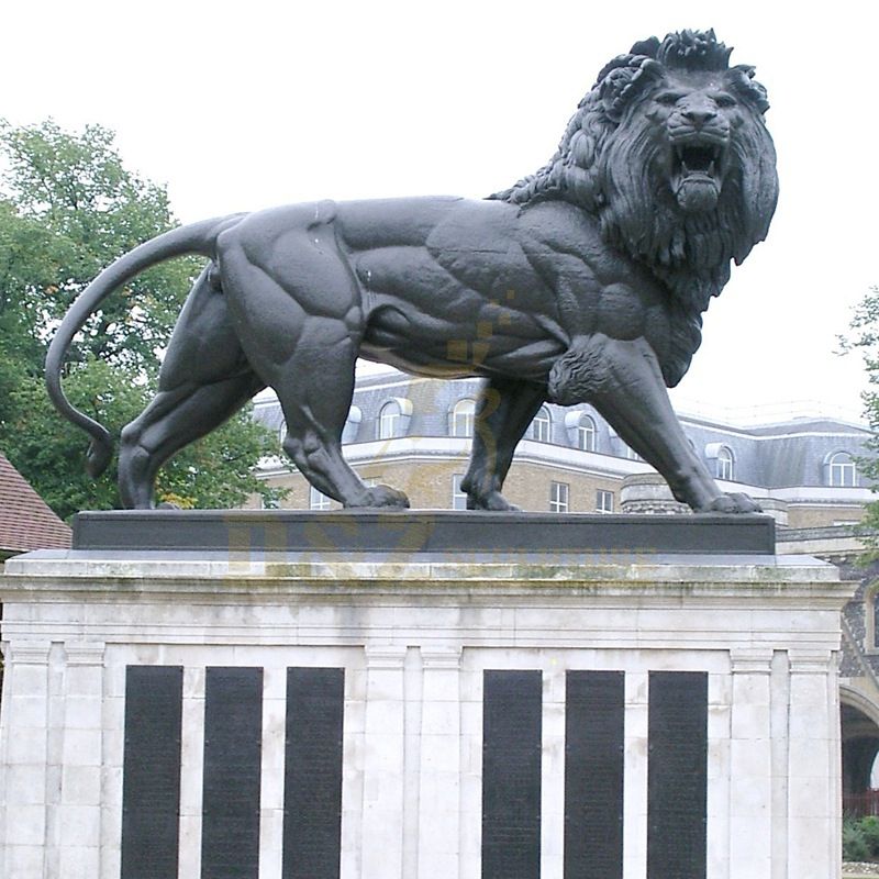 Factory Customized Large Lion Bronze Sculpture