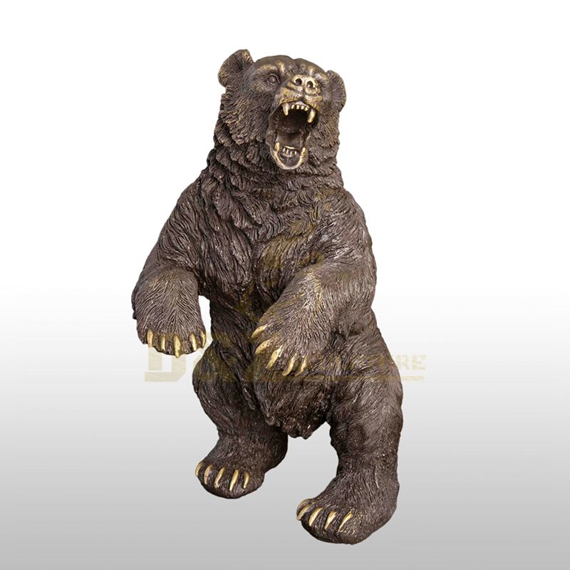 New Design bronze bear large animal sculpture