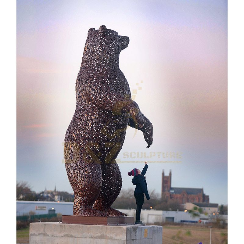 Life Size Bears Bronze Animal Sculpture