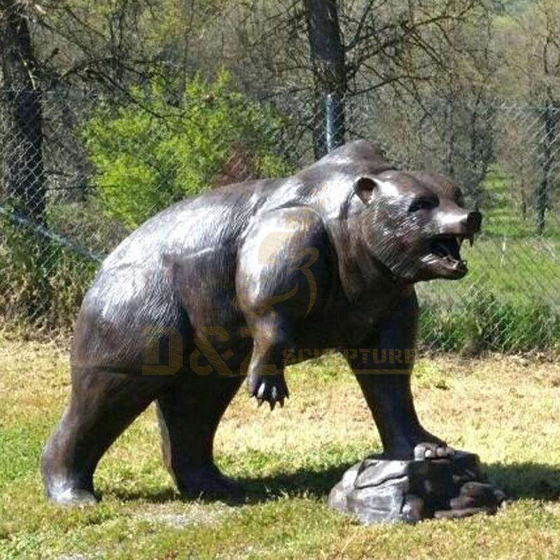 Large Bronze Bear Statue Outdoor Sculptures