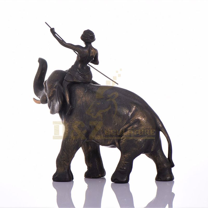 Life Size Metal Casting Modern Bronze Elephant Sculpture