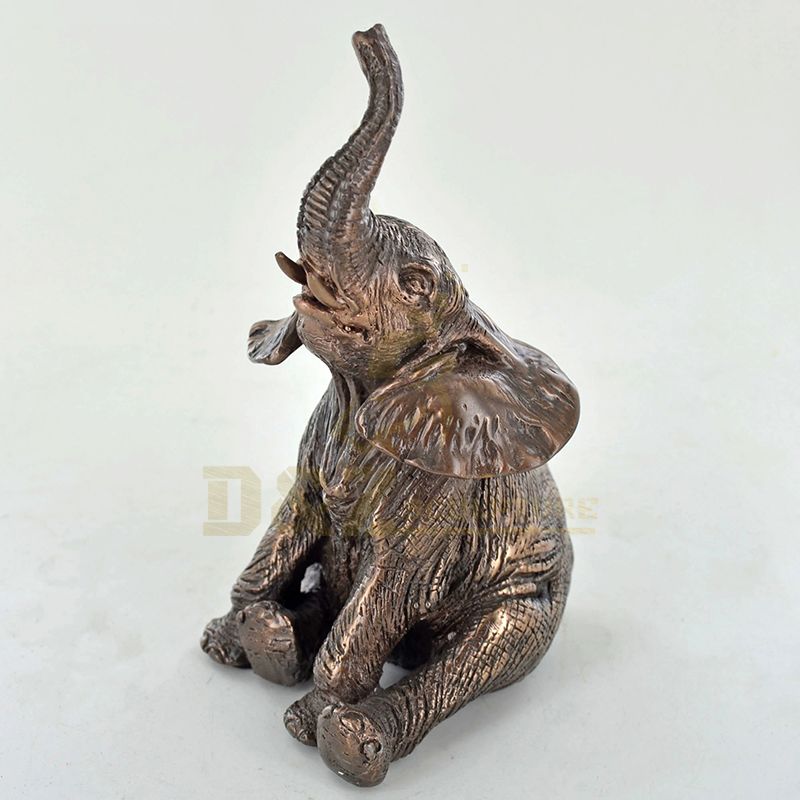 Famous Art Design African Style Large Bronze Outdoor Elephant Sculpture