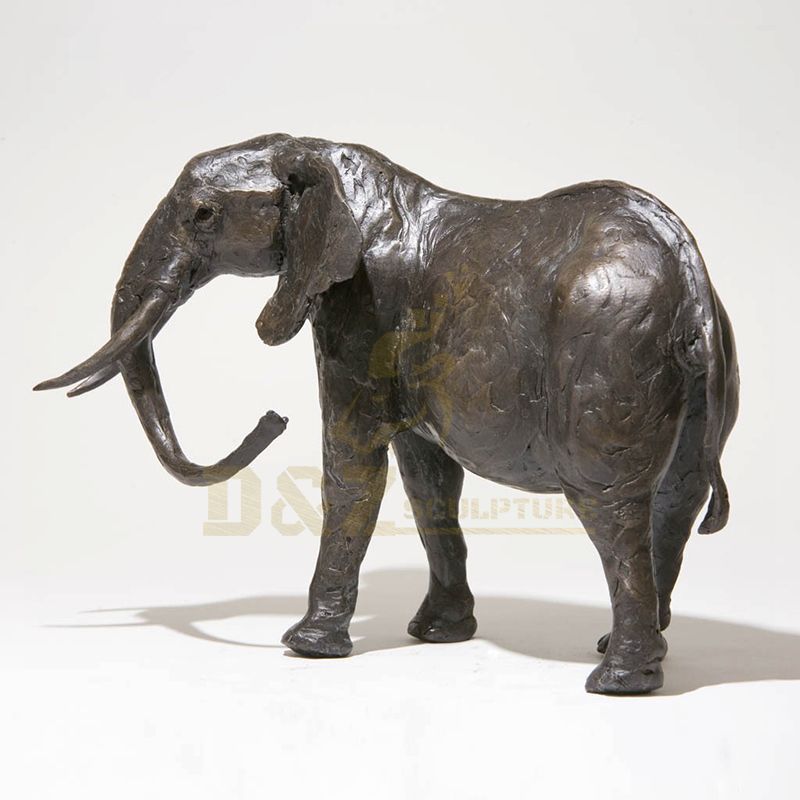 Life Size Animal Garden Decoration Bronze Elephant Sculpture