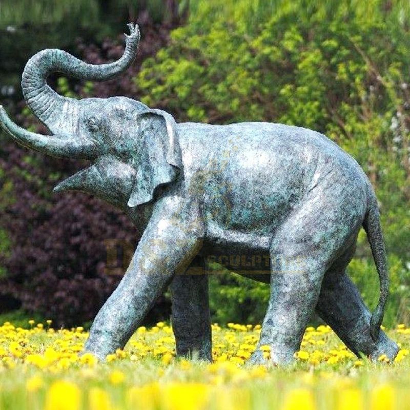 Home Decoration Metal Elephant Statue Bronze Elephant Sculpture