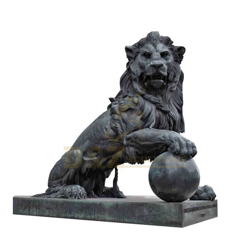 Outdoor High Quality Bronze Lion Sculpture