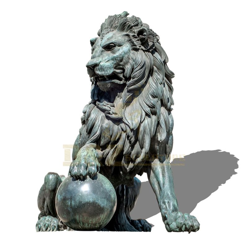 Outdoor Decoration Chinese Bronze Lion Statue Sculpture For Sale