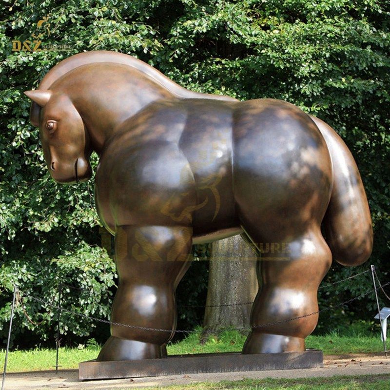 New bronze animal large famous outdoor art Fernando Botero horse sculpture