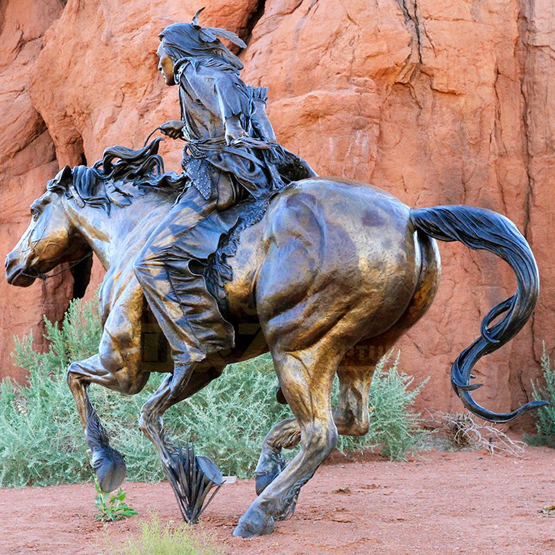 Life Size Outdoor Casting Bronze Horse Sculpture