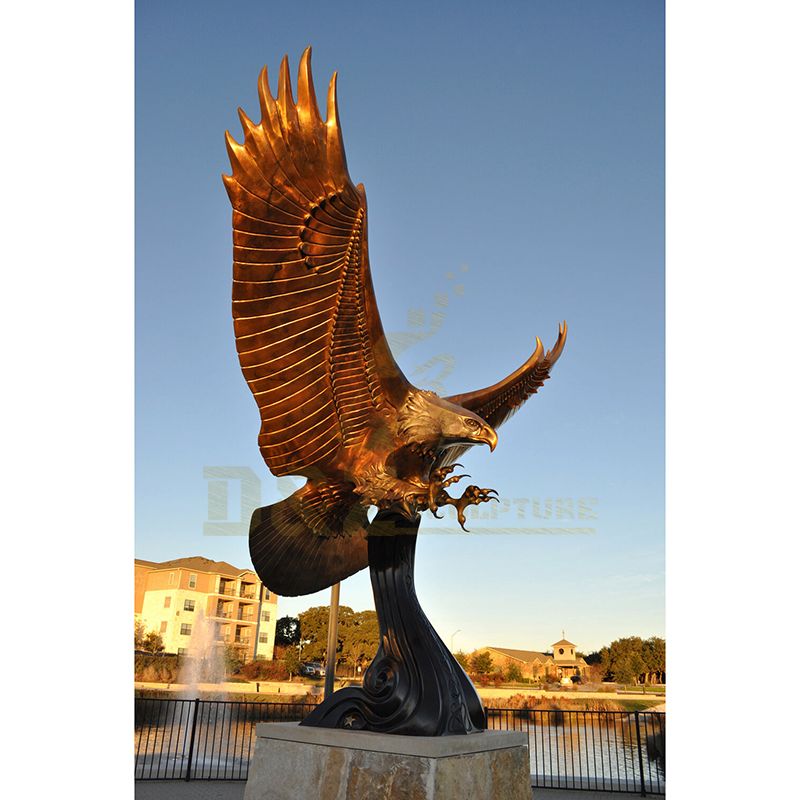 High Quality Factory Made Custom Metal Eagle Sculptures