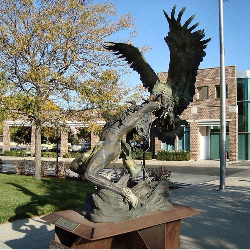 Hot Selling Outdoor Large Bronze Eagle Sculpture