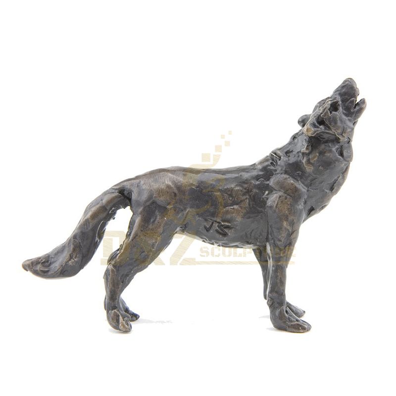 Hot Sales Large Outdoor Life Size Wolf Sculpture