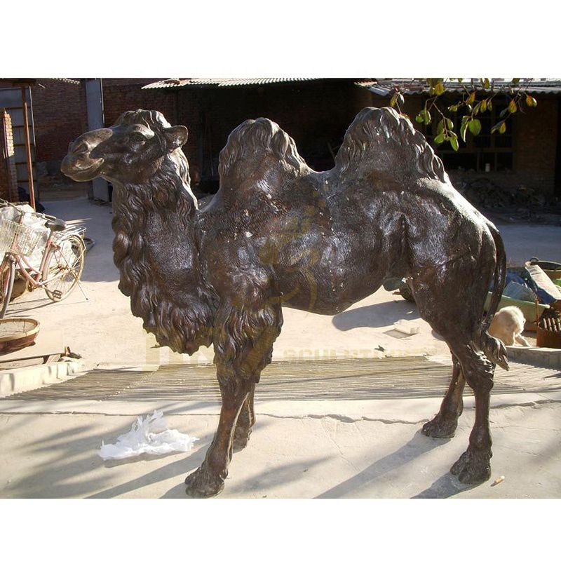 Large Size Animal Garden Bronze Camel Sculpture