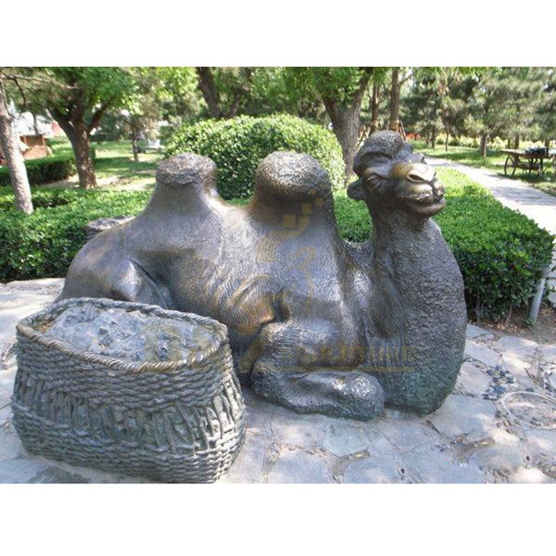 High Quailty Brass Camel Sculpture For Garden