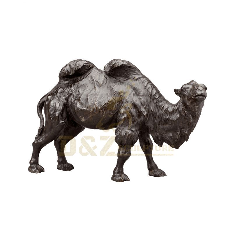 Large Size Outdoor Decorative Bronze Camel Sculpture