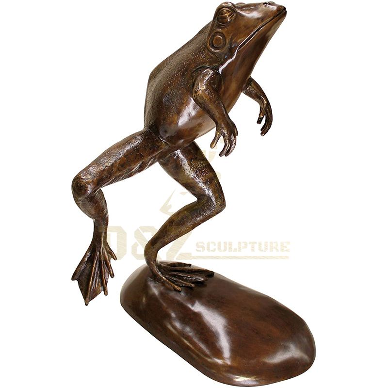 Bronze Frog Sculpture For Decoration