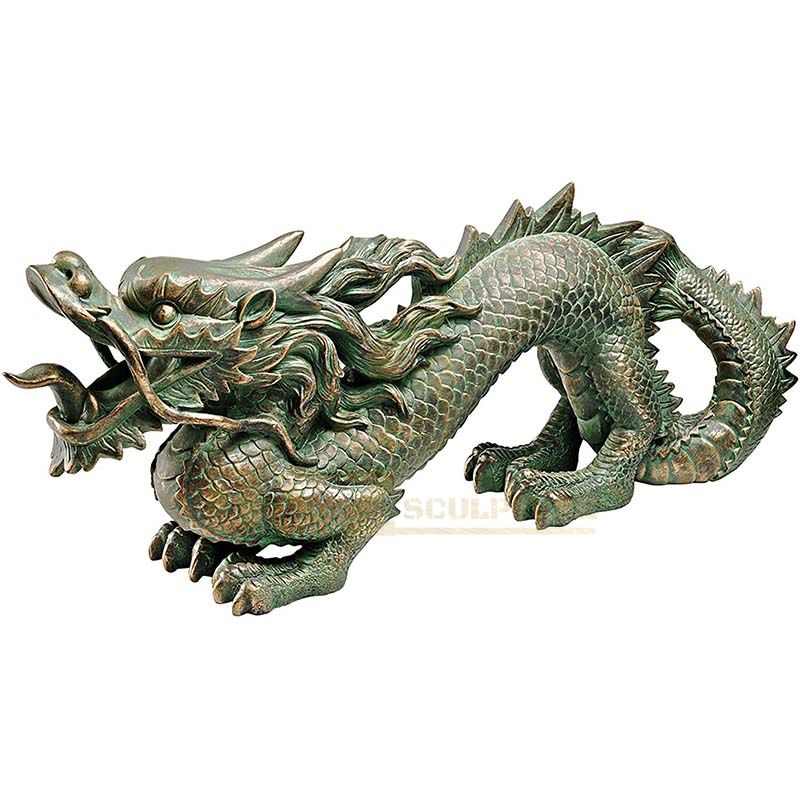 Custom Bronze Garden Dragon Sculpture