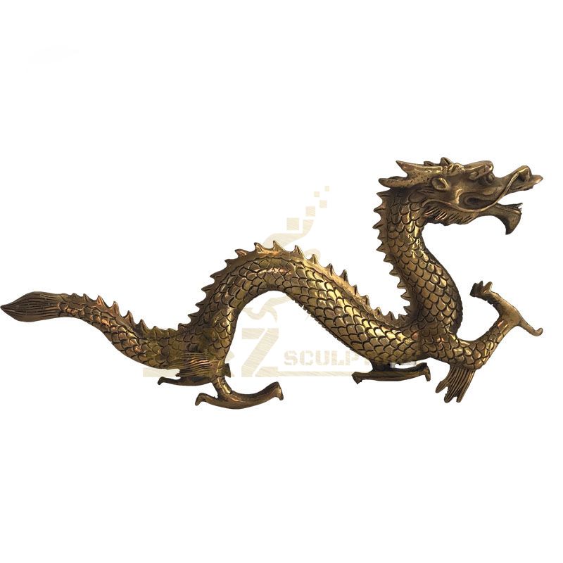 Outdoor Decoration Statue Chinese Bronze Dragon Sculpture