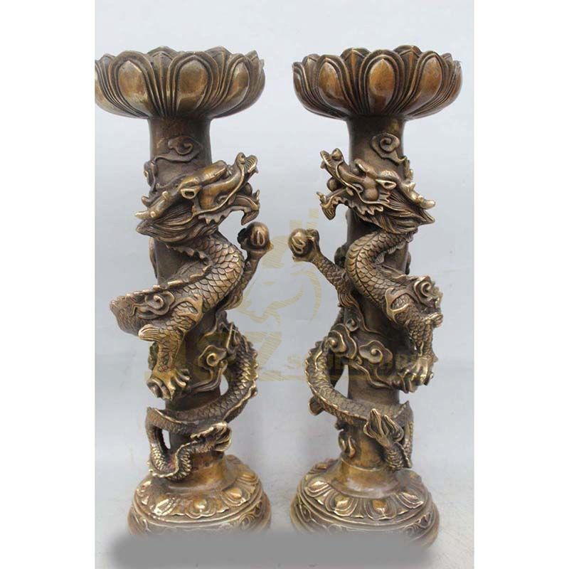 New Design Park Decor Customized Size Bronze Dragon Art Sculpture