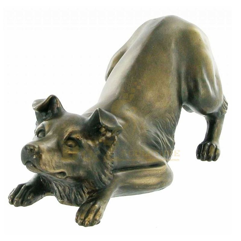 Hot Sale Popular Design Life Size Bronze Dog Statues for sale