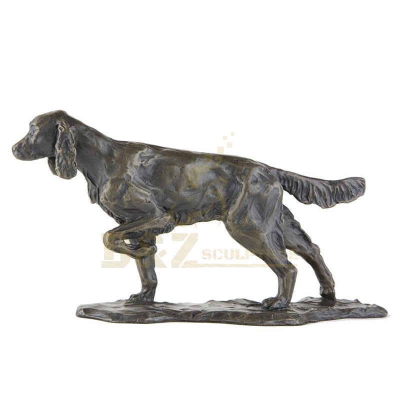 Garden Decoration Life Size Bronze Dog Sculpture