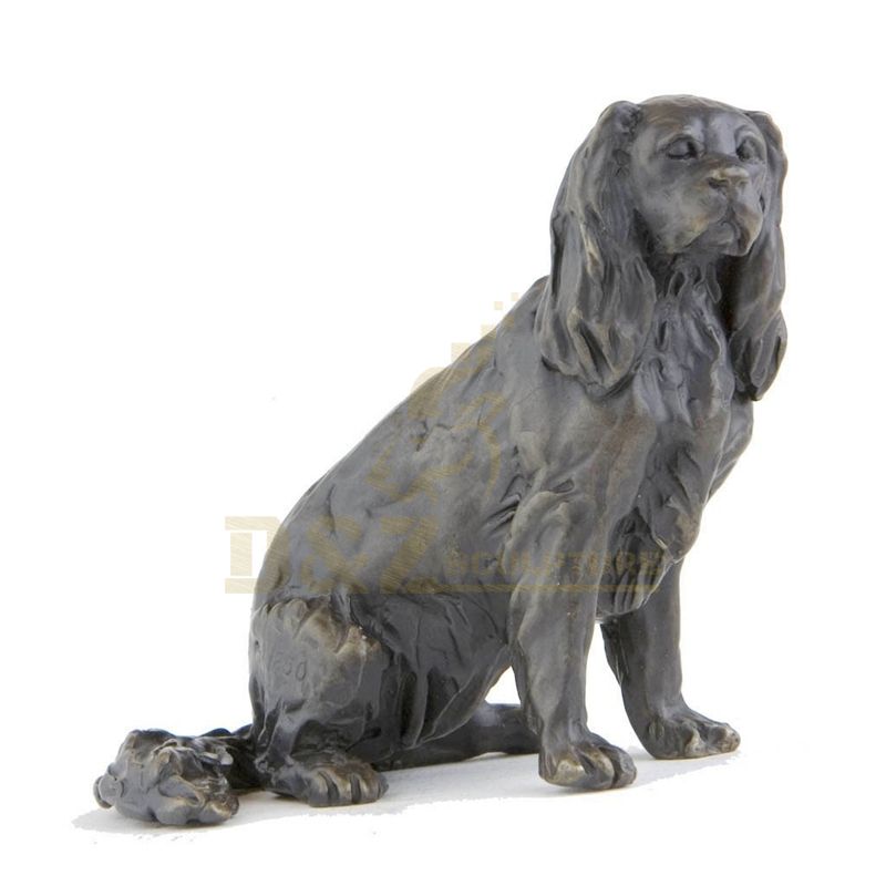Factory Directly Sell Cast Garden Aniaml Bronze Dog Sculptures