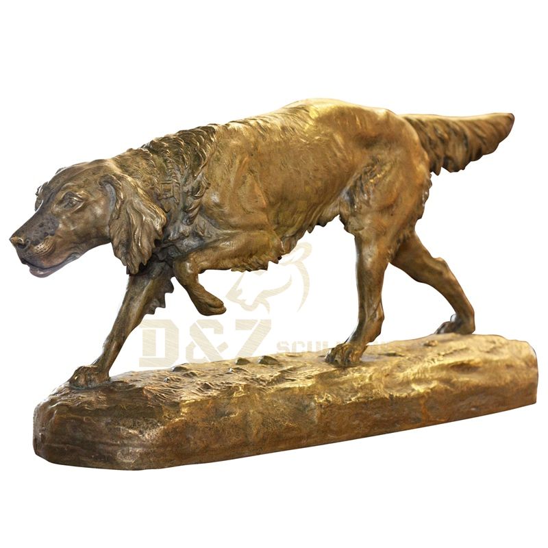Bronze Decor Garden Sculpture Bronze Dog For Sale