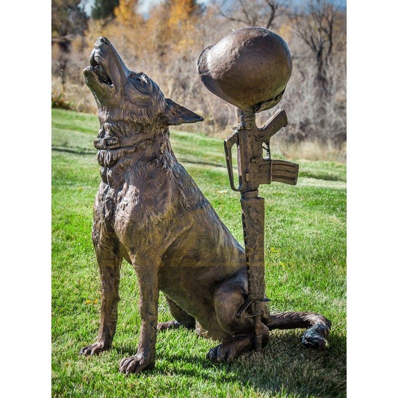 Home Decoration Metal Brass Dog Sculpture For Sale