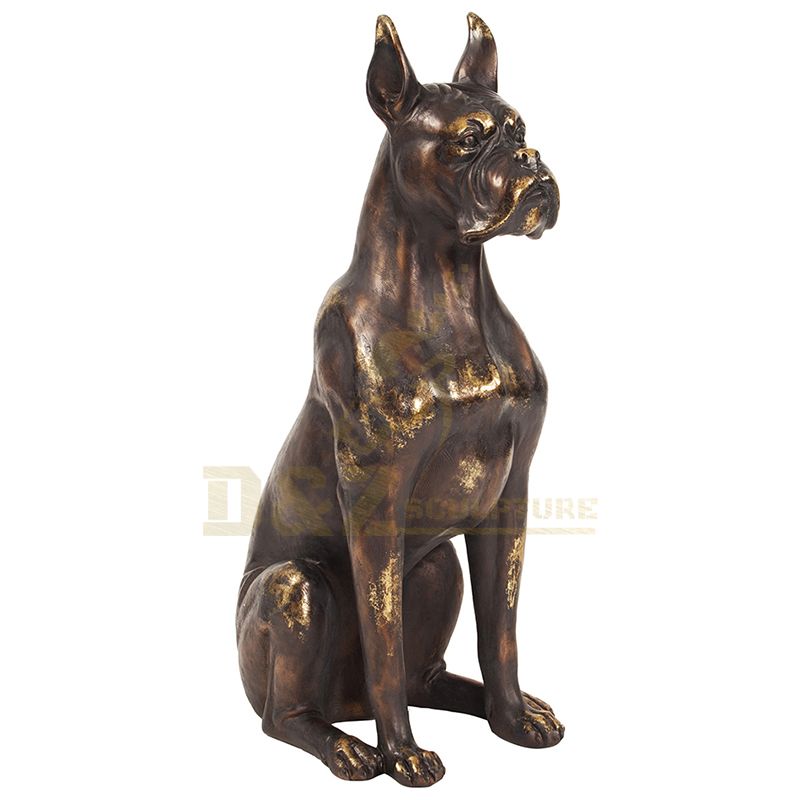 Famous Casting Life Size Bronze Dog Sculpture