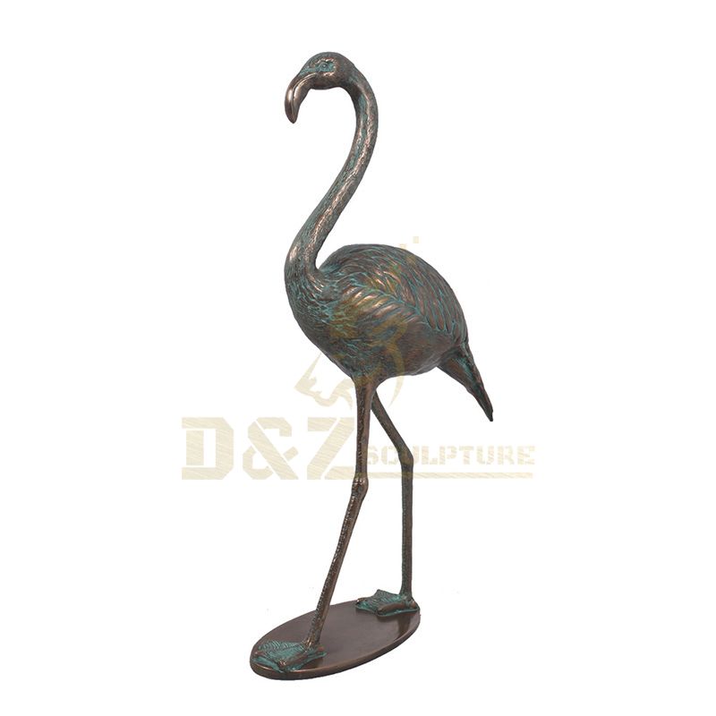 Customized Factory Price Copper Cranes Bronze Sculpture