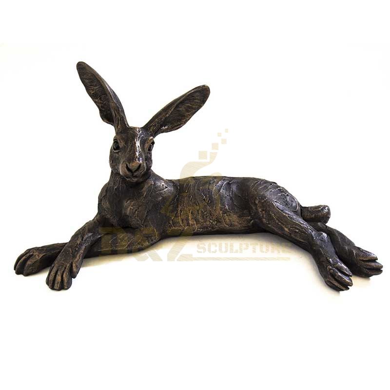 New Trend Factory Price Bronze Rabbit Sculpture