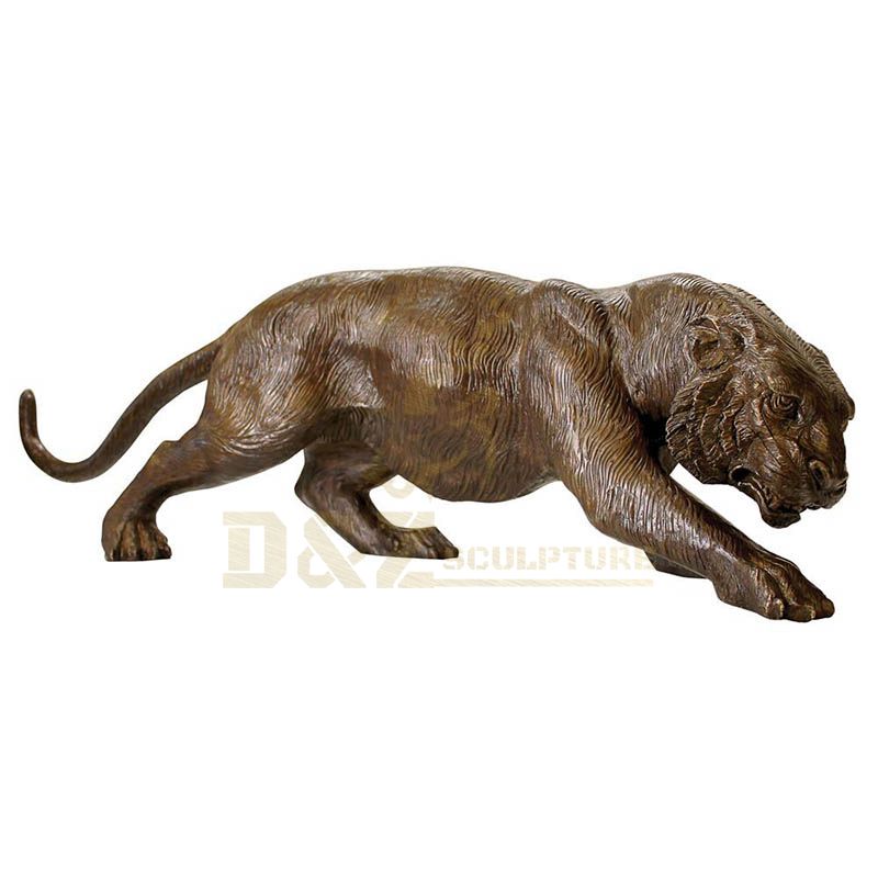 High Quality Decoration Brass Tiger Statue