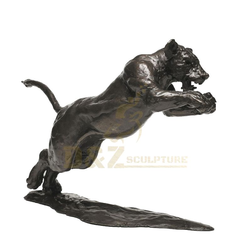 Large Tiger Statue Life Size High Quality Cast Bronze Tiger Statue