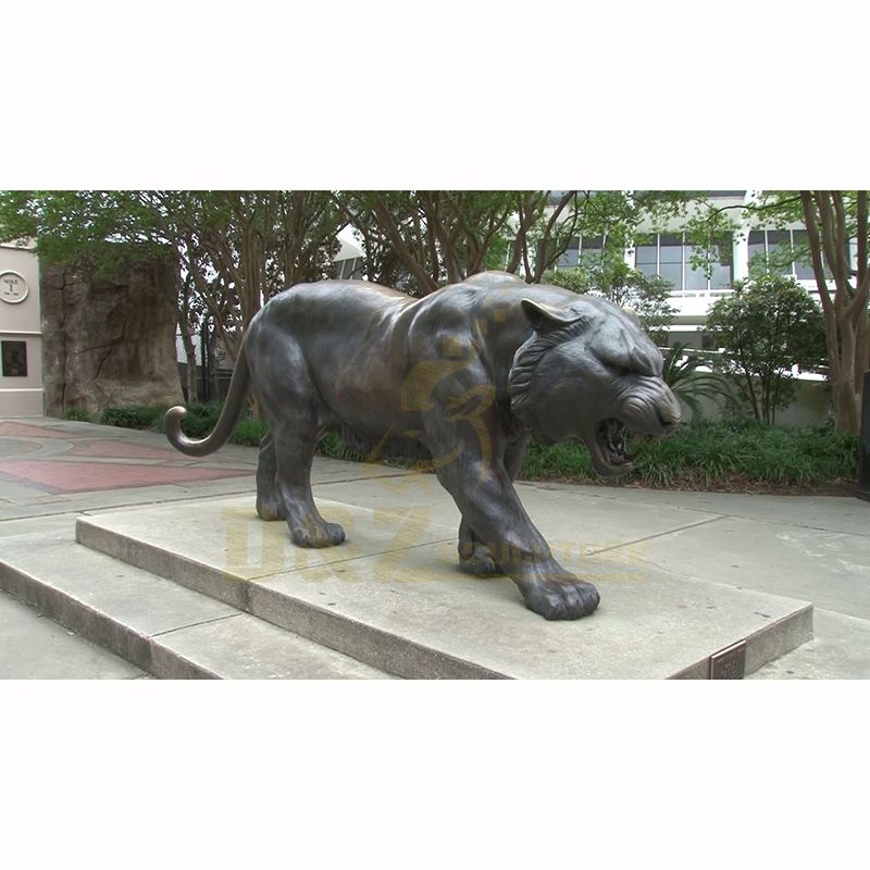 Life Size Bronze Tiger Statue