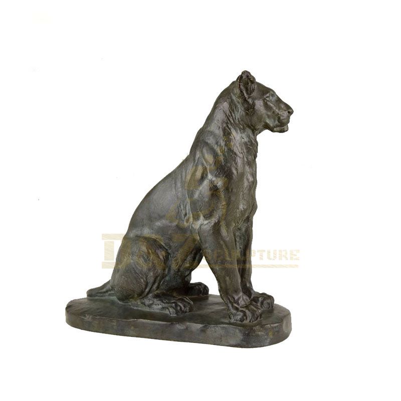 Chinese outdoor sculpture large bronze tiger statue