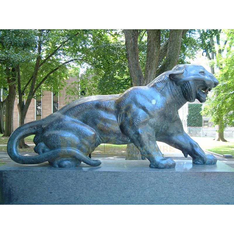 Life-Size Bronze Tiger Statue Bronze Sculpture For Sale