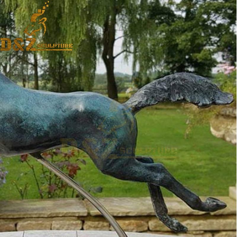 life size horse bronze sculpture