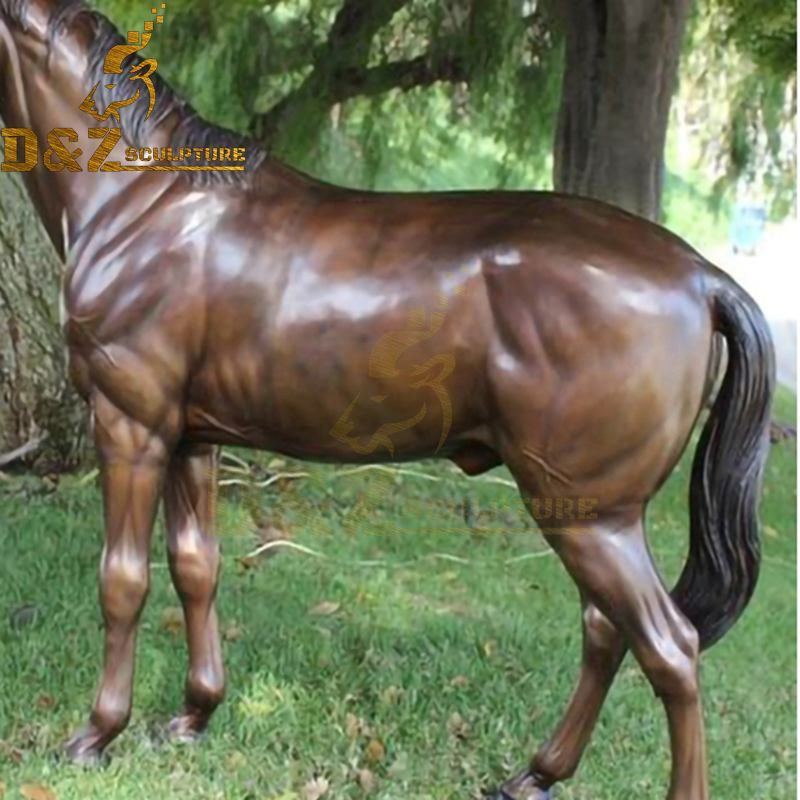 decoration life size horse statues