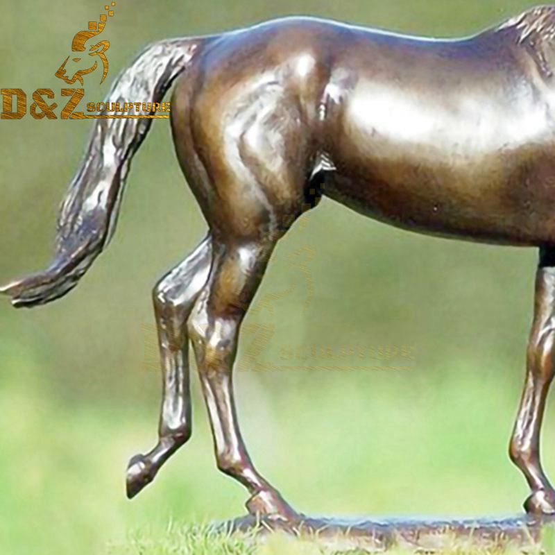 horse metal statue