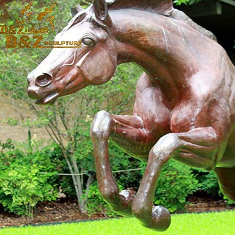 life size horse bronze sculpture