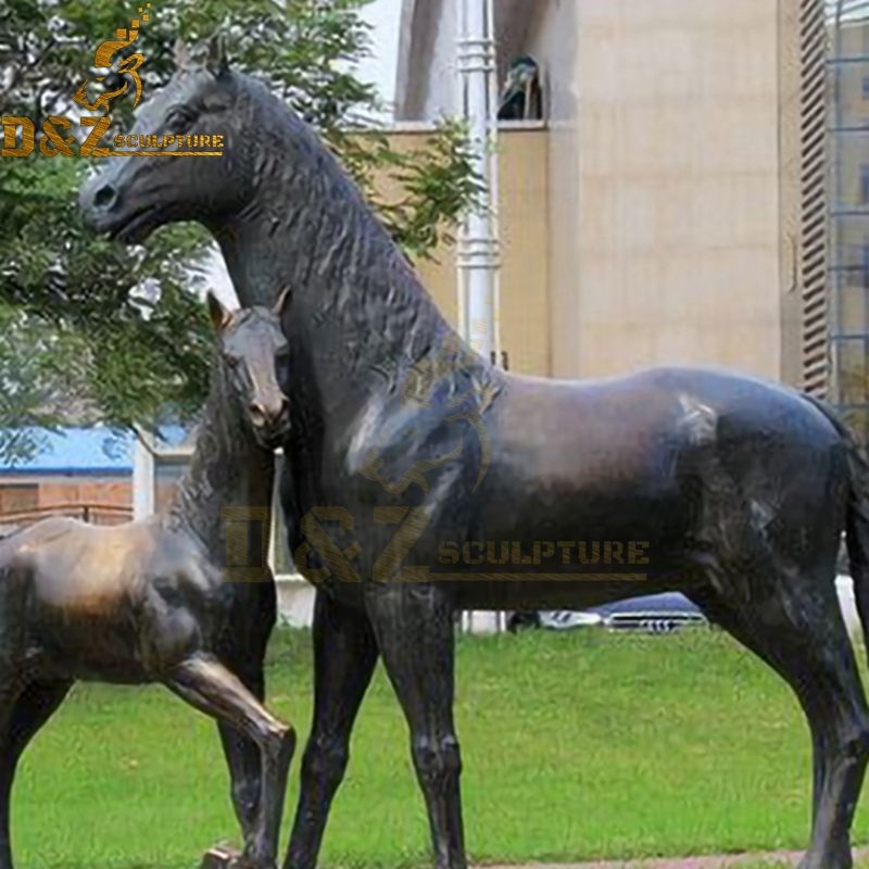 horse statue outdoor