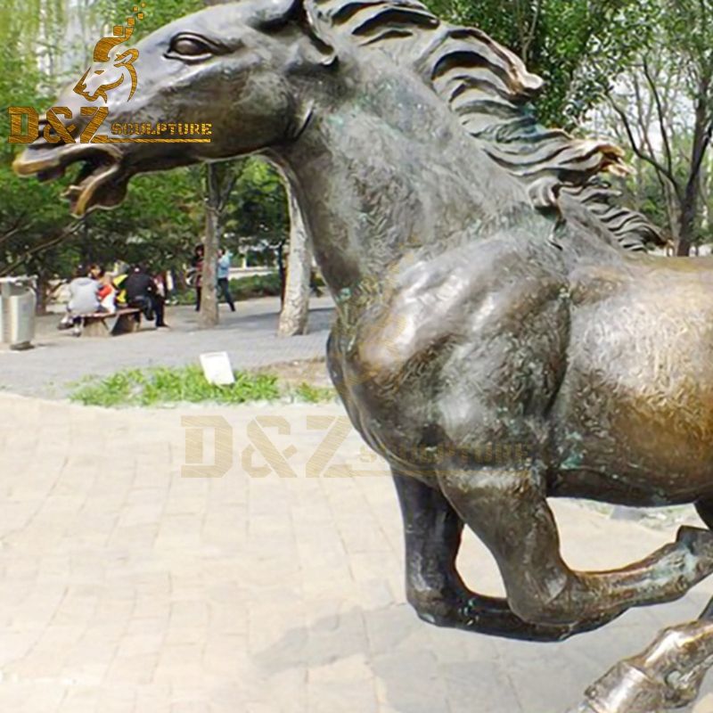 decor horse sculpture