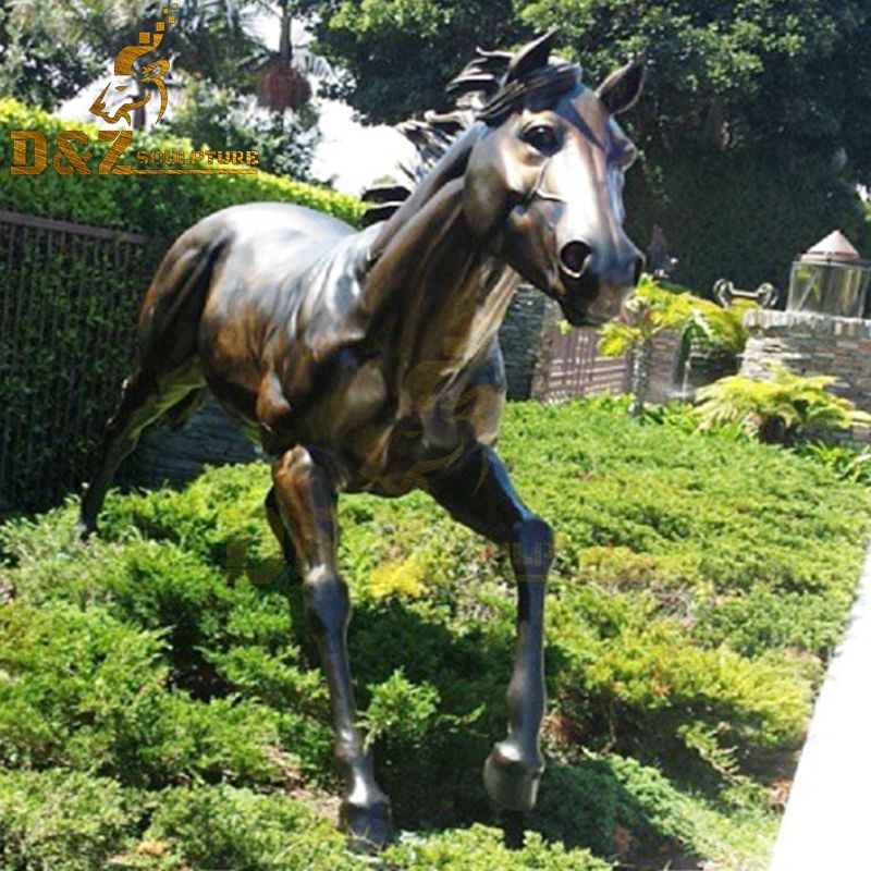 bronze horse life size