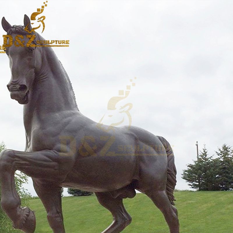 sculpture horse bronze