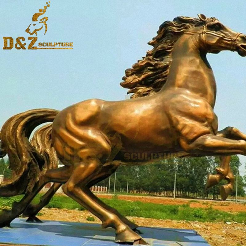 big bronze horse statues